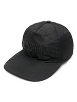 Moschino casquette à logo appliqué - Noir