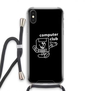 Floppyhead: iPhone X Transparant Hoesje met koord