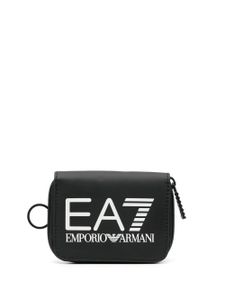 Ea7 Emporio Armani portefeuille à logo imprimé - Noir