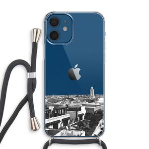 Marrakech Skyline : iPhone 12 Transparant Hoesje met koord