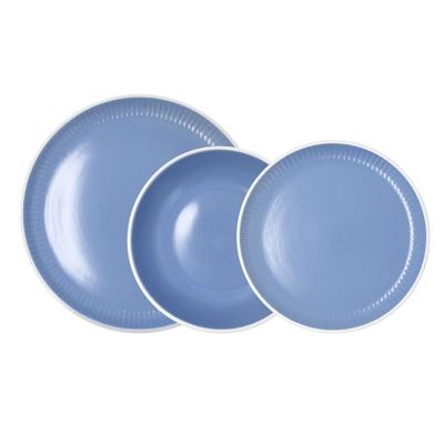 Serviesset Bidasoa Moana Blauw Keramisch 12 Onderdelen