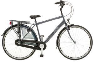 AMIGO Bright 28 Inch 50 cm Heren 3V V Brakes Antraciet