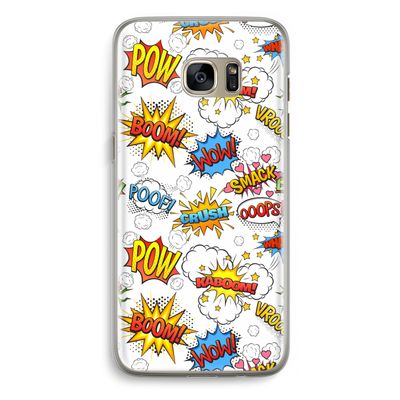 Pow Smack: Samsung Galaxy S7 Edge Transparant Hoesje