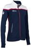 Reece 865610K Varsity Stretched Fit Jacket Full Zip Ladies Kids - Navy-White - 140