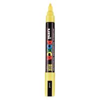 Uni Posca verfmarker pc5m geel - conische punt 2,5 mm