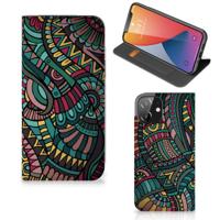 iPhone 12 | iPhone 12 Pro | Hoesje met Magneet | Aztec
