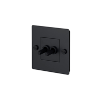 Buster and Punch - 1G double toggle cross Schakelaar