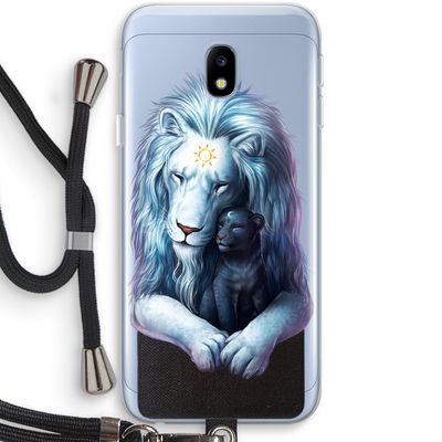 Child Of Light: Samsung Galaxy J3 (2017) Transparant Hoesje met koord