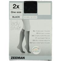 Lady Silver Kniekousen 30 den Stretch 2-Pack - thumbnail