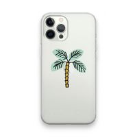 Palmboom: iPhone 12 Pro Max Transparant Hoesje