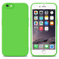 Cadorabo Hoesje geschikt voor Apple iPhone 6 / 6S in FLUID GROEN - Beschermhoes TPU silicone Cover Case - thumbnail