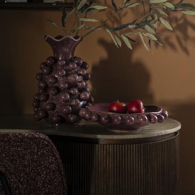 By-Boo Schaal 'Viro' 35cm, kleur Burgundy