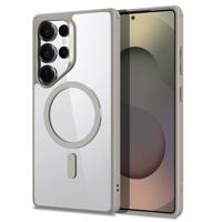 Galaxy S25 Ultra HaloLock Classic Hybrid Case - Clear Grey