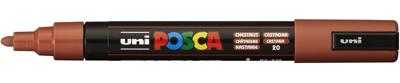 Uni Posca paintmarker PC-5M, 1,8 - 2,5 mm, ronde punt, kastanje