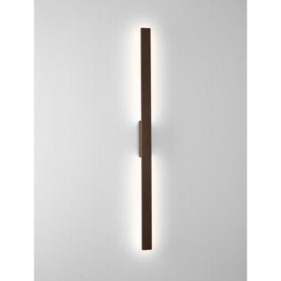 Lyora Strakke wandlampDoul roestbruin 121cm - 9030105