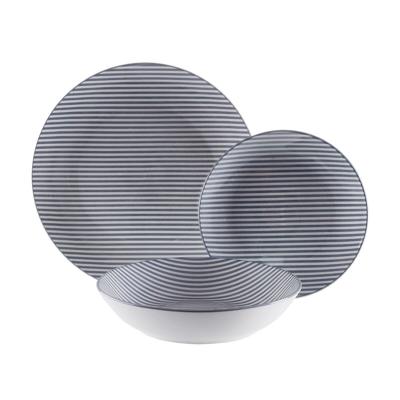 Serviesset Versa Blauw Porselein 18 Onderdelen