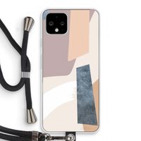 Luca: Pixel 4 Transparant Hoesje met koord