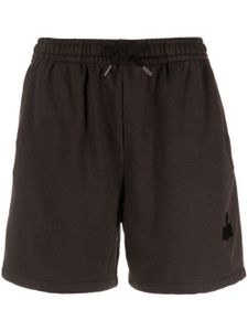 MARANT ÉTOILE short de sport à logo imprimé - Noir