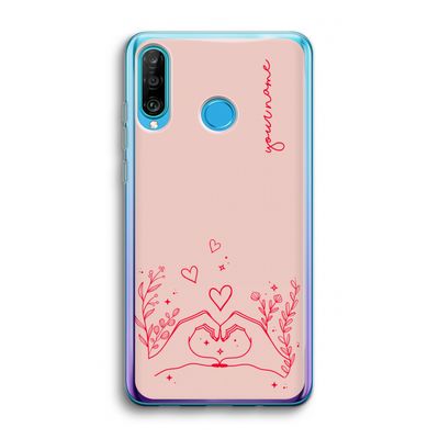 Love is in the air: Huawei P30 Lite Transparant Hoesje