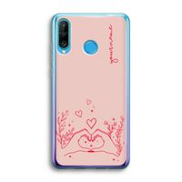 Love is in the air: Huawei P30 Lite Transparant Hoesje