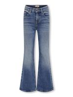 Kids ONLY winter jeansbroek meisjes - blauw - KogJuicy - flared fit