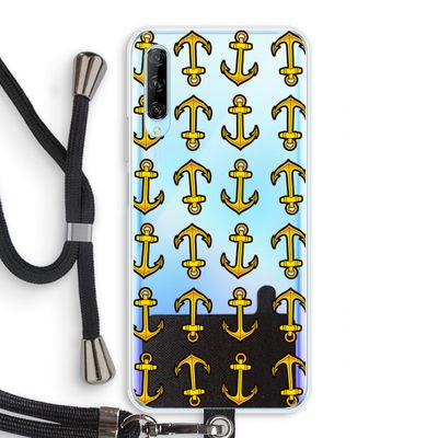 Musketon Anchor: Huawei P Smart Pro Transparant Hoesje met koord