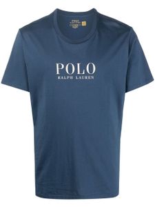 Polo Ralph Lauren t-shirt en coton à logo imprimé - Bleu