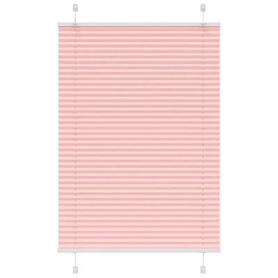 Pliss rolgordijn 85x100 cm stofbreedte 84,4 cm polyester roze