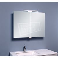 Schulz Large Luxe Spiegelkast met LED Verlichting (80x60x14 cm) - thumbnail