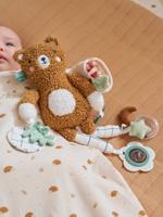 Kleine activiteitenknuffel beer GREEN FOREST groen