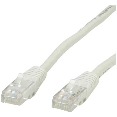 VALUE UTP Cat.5e (Class D) patchkabel, grijs, 0,5 m