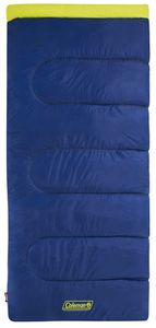 Coleman Heaton Peak 220 Rechthoekige slaapzak Katoen, Polyester Blauw, Geel Volwassene