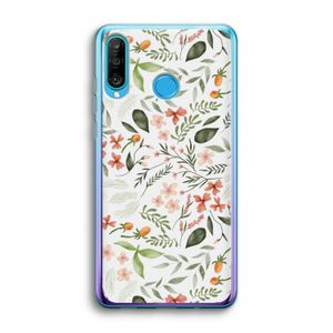 Sweet little flowers: Huawei P30 Lite Transparant Hoesje