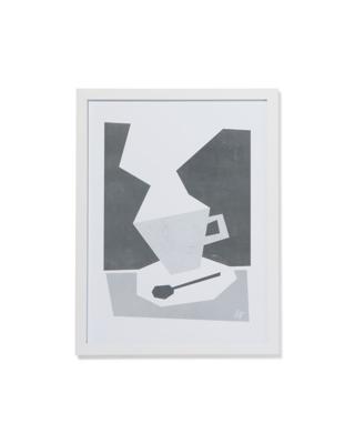 HEMA Fotolijst 30x40cm Wit Hout (wit)