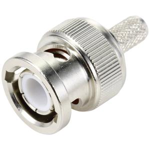 TRU COMPONENTS TC-10101472 BNC-connector Stekker, recht 50 Ω 1 stuk(s)