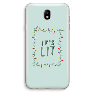 It's Lit: Samsung Galaxy J7 (2017) Transparant Hoesje