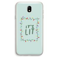 It's Lit: Samsung Galaxy J7 (2017) Transparant Hoesje
