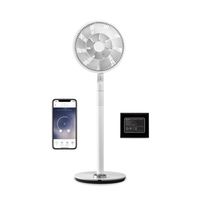 Duux DXCF15 Whisper Flex Ultimate Fan White incl Bat Statiefventilator Wit