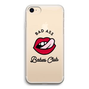 Badass Babes Club: iPhone 7 Transparant Hoesje