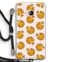 You Had Me At Pizza: HTC U Play Transparant Hoesje met koord