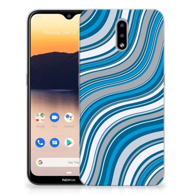 Nokia 2.3 | TPU bumper | Waves Blue