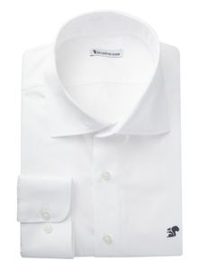 CIVITAVECCHIA - Oxford royal wit heren overhemd - LABA 5 CLIFTON