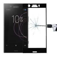 Voor Sony Xperia XZ1 compacte 0 26 mm 9H oppervlaktehardheid 3D volledig scherm getemperd glas scherm Protector(Black)
