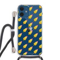 Waterijsjes: iPhone 12 Transparant Hoesje met koord