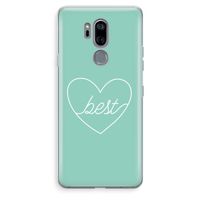 Best heart pastel: LG G7 Thinq Transparant Hoesje