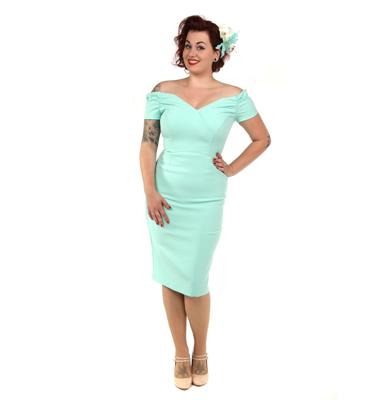 Fatale Pencil Dress Mint-40 (NL)/ 14 (UK) | 40% korting Fatale Pencil Dress Mint-40 (NL)/ 14 (UK) | 40% korting