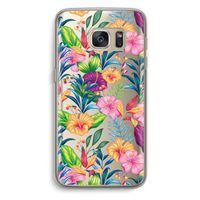 Tropisch 2: Samsung Galaxy S7 Transparant Hoesje