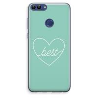 Best heart pastel: Huawei P Smart (2018) Transparant Hoesje