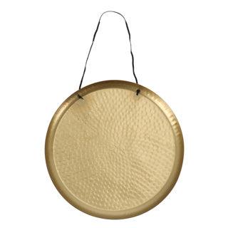 Gusta wand en decoratieschaal goud 38 cm