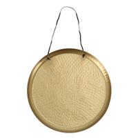 Gusta wand en decoratieschaal goud 38 cm